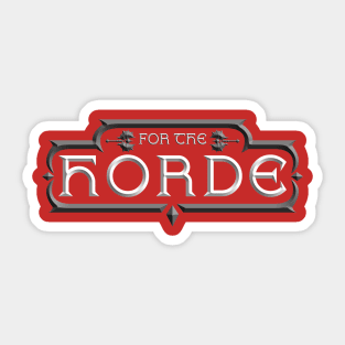 Horde! Sticker